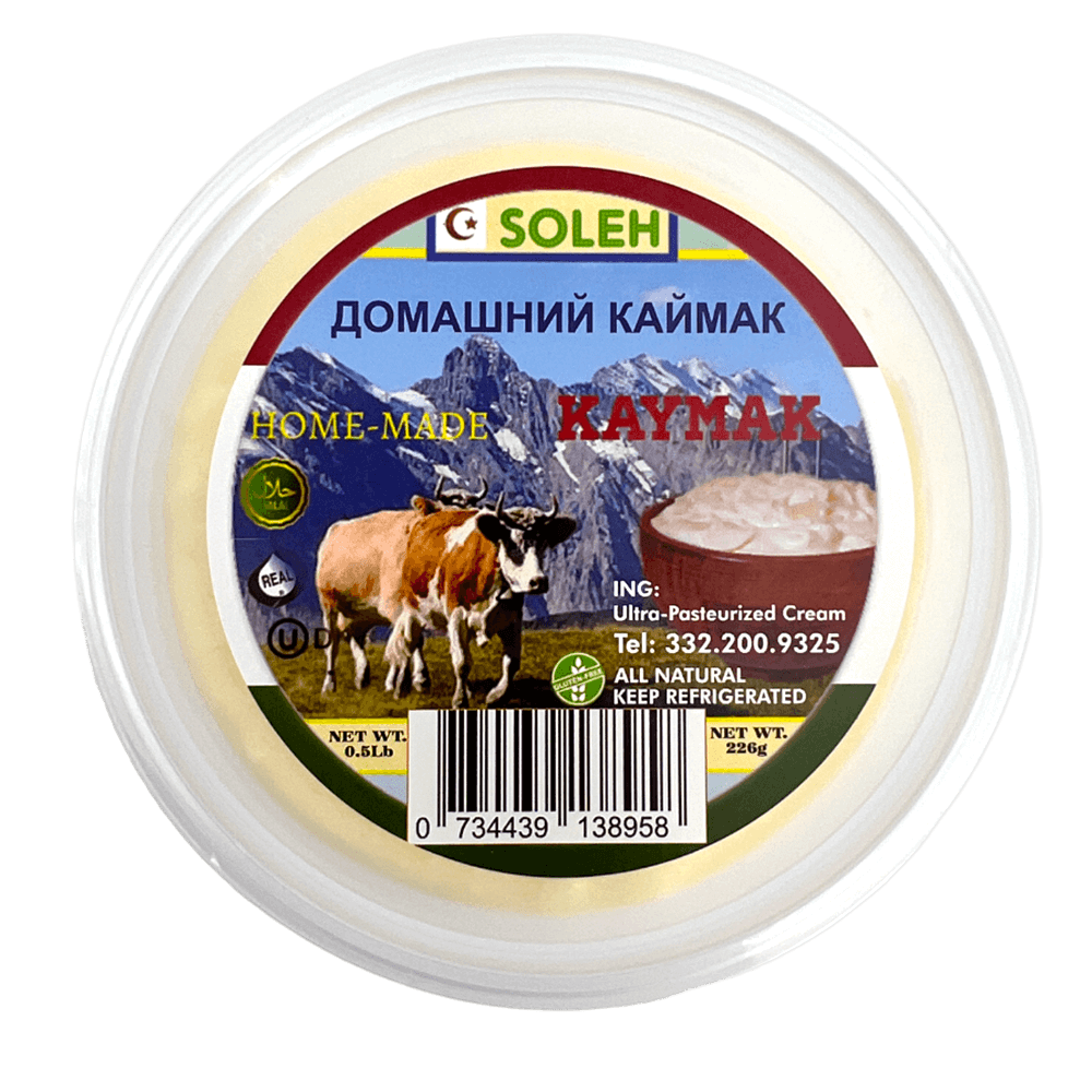 Soleh Home-Made Kaymak | NET WT 0.5LB (226g.)