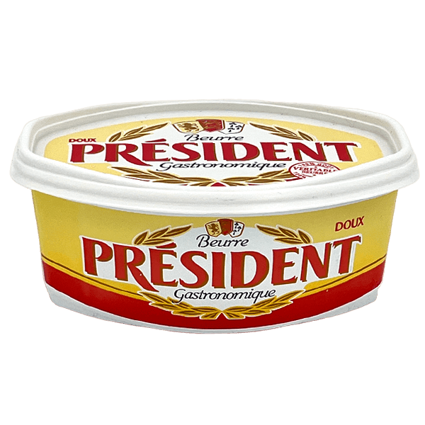 President Unsalted French Butter | NET WT 500g